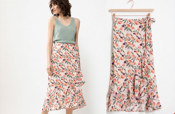 Vrolijke en zomerse maxiskirtvan Sissy-Boy Vrolijke en zomerse maxiskirtvan Sissy-Boy